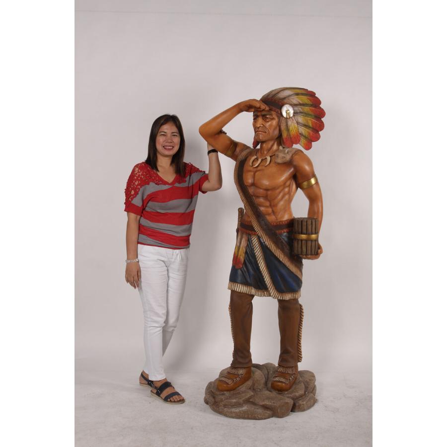 タバコ屋インディアン レプリカ 先住民 ハワイ ポリネシア