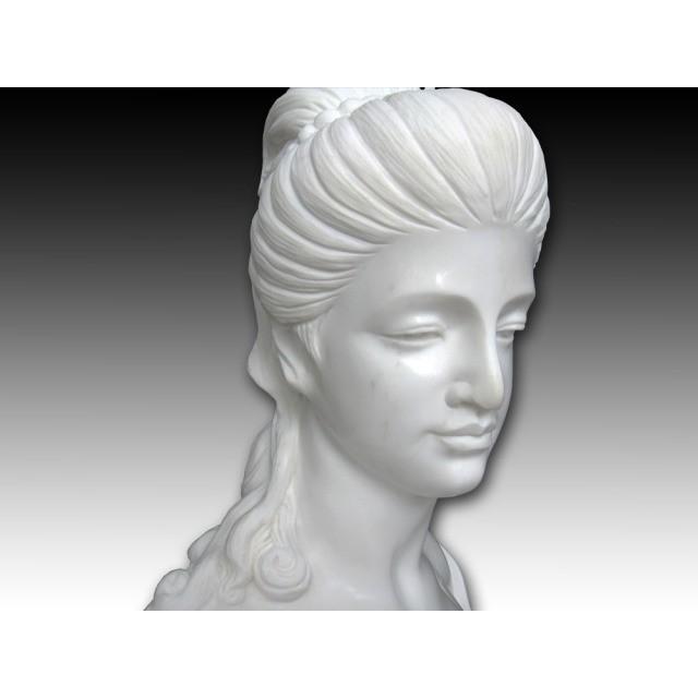 大理石彫刻 女神の胸像B 石像 置物 オブジェ 美術品 オブジェ 大理石彫刻 女神の胸像B 石像 置物 オブジェ 美術品 オブジェ