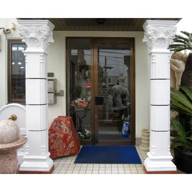 飾り柱・装飾柱２本セット　エントランス、玄関の装飾に