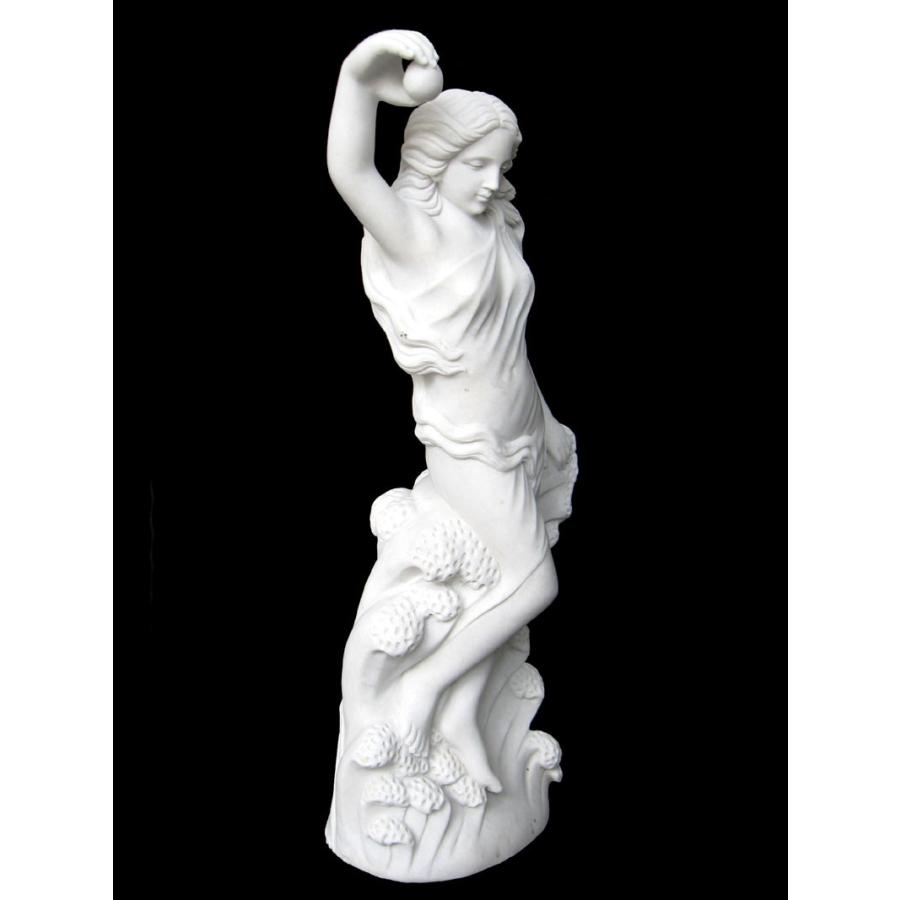 大理石彫刻 石像 水の精 (60) 女性像 オブジェ ヴィーナス像 石像 