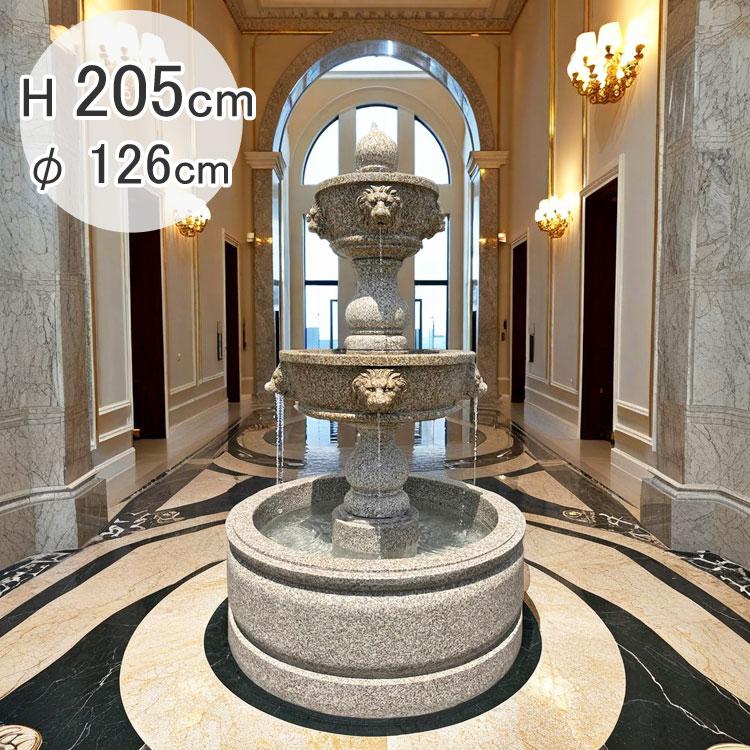 銅製:岩上ライオン置物 ケンジントン ヒル製 岩の上立つ堂々としたライオン彫刻 高さ