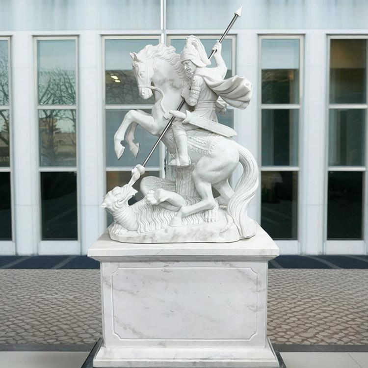 馬　置物　大理石加工 楽天市場】天然大理石彫刻 馬に乗る天使 ペア 対 ピンク H185cm