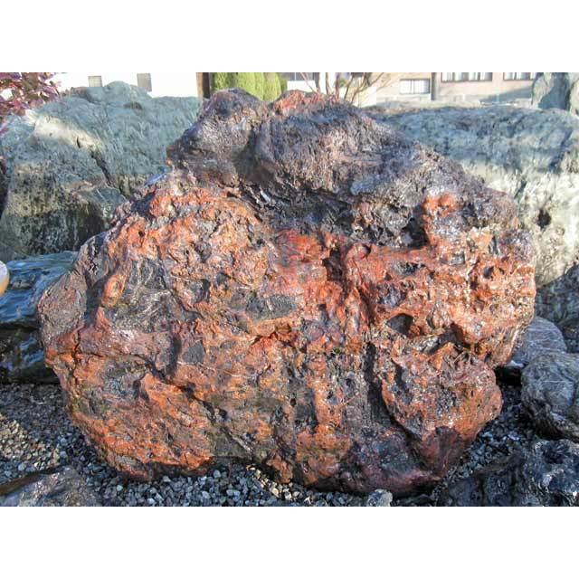 赤幸太郎石 庭石 銘石 幸太郎 赤幸太郎 北海道 幸太郎石 和風 石庭 s