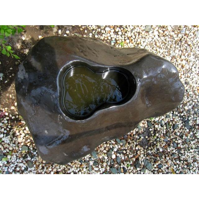 手水鉢 水鉢 たまり石 天然石 庭石 つくばい 溜まり石 景石 蹲 和風