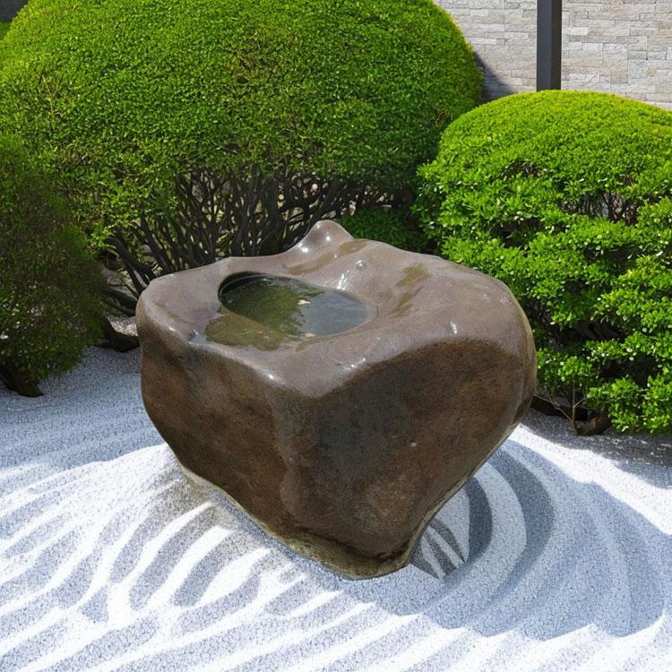 手水鉢 水鉢 たまり石 天然石 庭石 つくばい 溜まり石 景石 蹲