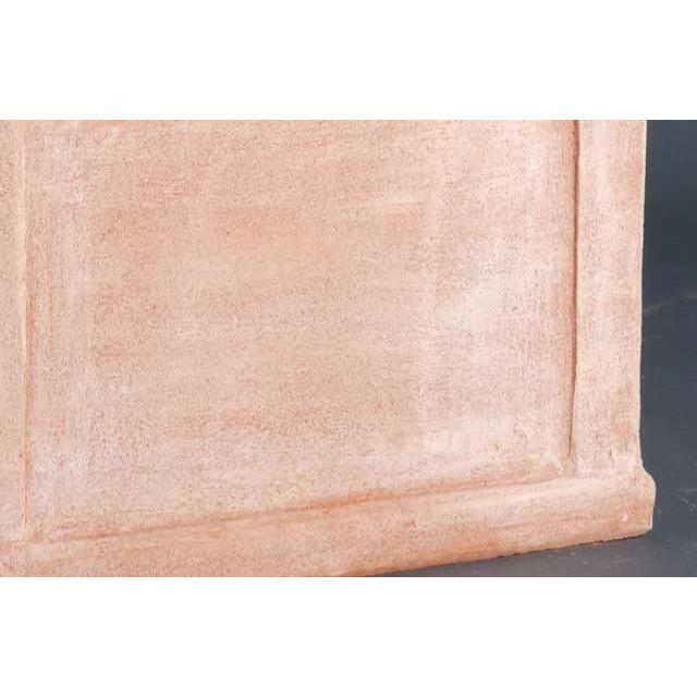 イタリア製テラコッタプランター ハイキューブ40 （幅40cm 高さ64cm