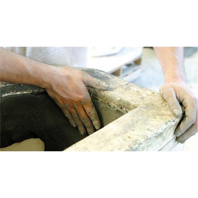 イタリア製テラコッタプランター ハイキューブ40 （幅40cm 高さ64cm