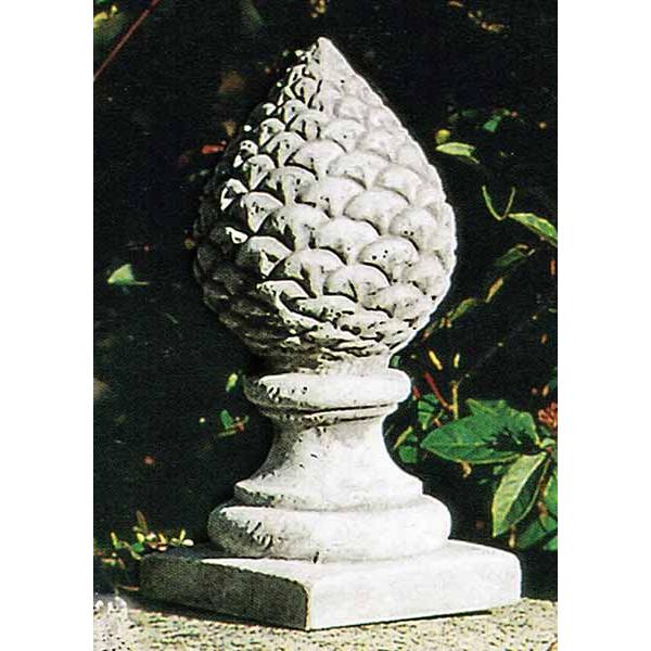 イタリア製石像（ガーデン オーナメント） 松ぼっくり（小） ITALGARDEN　TE0379 ガーデンアクセサリー イタルガーデン社