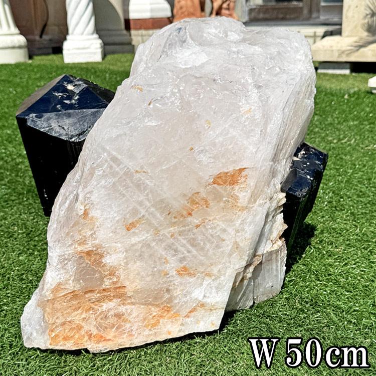 天然石 珍品 希少 石英に付いた ブラックトルマリン 67kg 送料無料