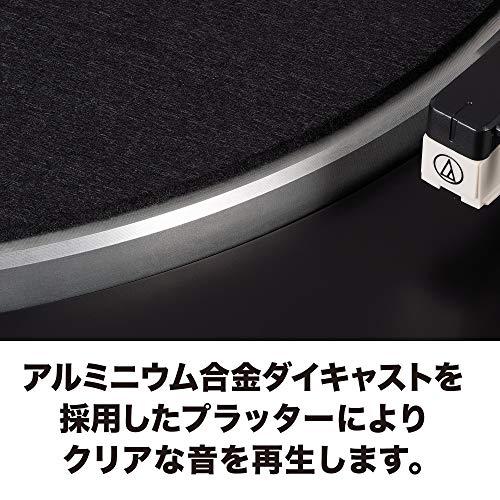 オーディオテクニカ フルオートレコードプレーヤー Bluetooth対応 AT-LP60XBT グロスブラック AT