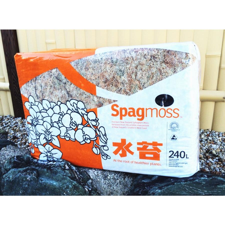 水苔ニュージーランド産Spagmoss約3kg（スタンダード）※パッケージが
