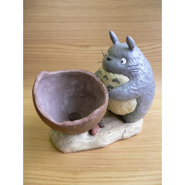 ジブリ となりのトトロ 土器風宝壺 ガーデニング プランター 植木鉢