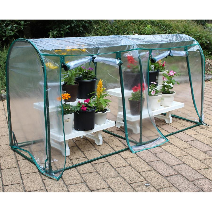 ビニール温室 グリーンキーパー スーパーロング ドーム型 140ｘ50ｘh70cmサイズ プランター スタンド用 小型 ベランダ P 06c2 ガーデニングどっとコムyahoo 店 通販 Yahoo ショッピング