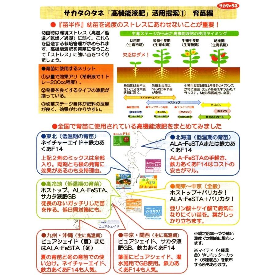 サカタのタネ高機能液肥 ソイルマスター 602 kg 畑の貯金を引き出すエコ液肥 お取り寄せ品 Saka T 01c1 ガーデニングどっとコムyahoo 店 通販 Yahoo ショッピング