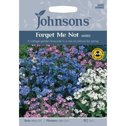 輸入種子 Johnsons Seeds Forget Me Not Mixed フォーゲット ミー ノット わすれな草 ミックス ジョンソンズシード Hanatane 398 Gardener S Shop Ivy 通販 Yahoo ショッピング