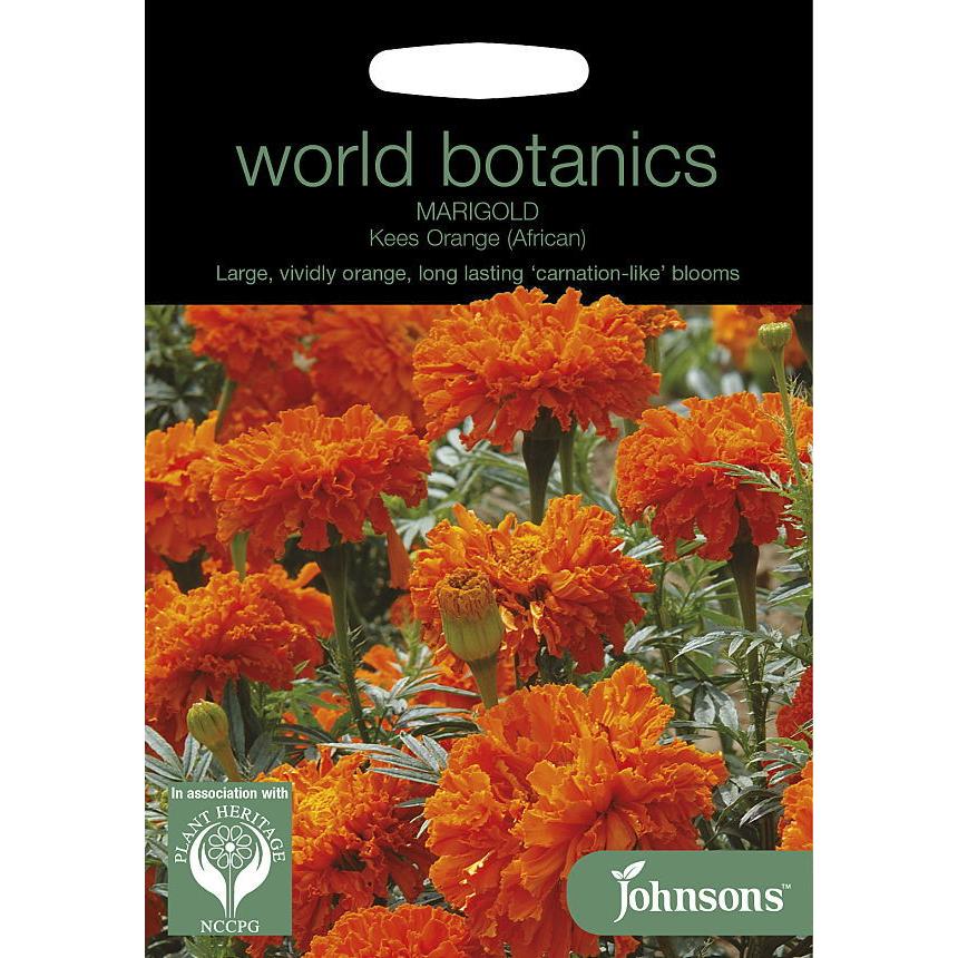 輸入種子 Johnsons Seeds World Botanics Marigold African Kees Orange ワールド ボタニクス マリーゴールド アフリカン キーズ オレンジ Hanatane 0 Gardener S Shop Ivy 通販 Yahoo ショッピング