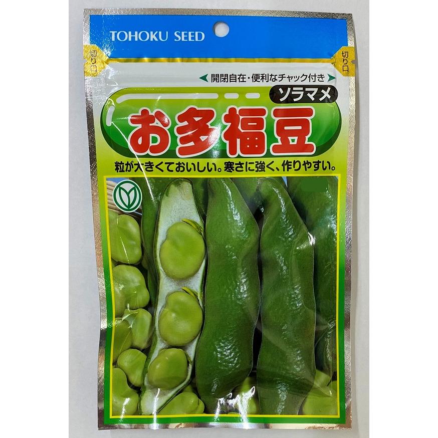 野菜種子 ソラマメ お多福豆 100ml トーホクのタネ : Gardener s Shop