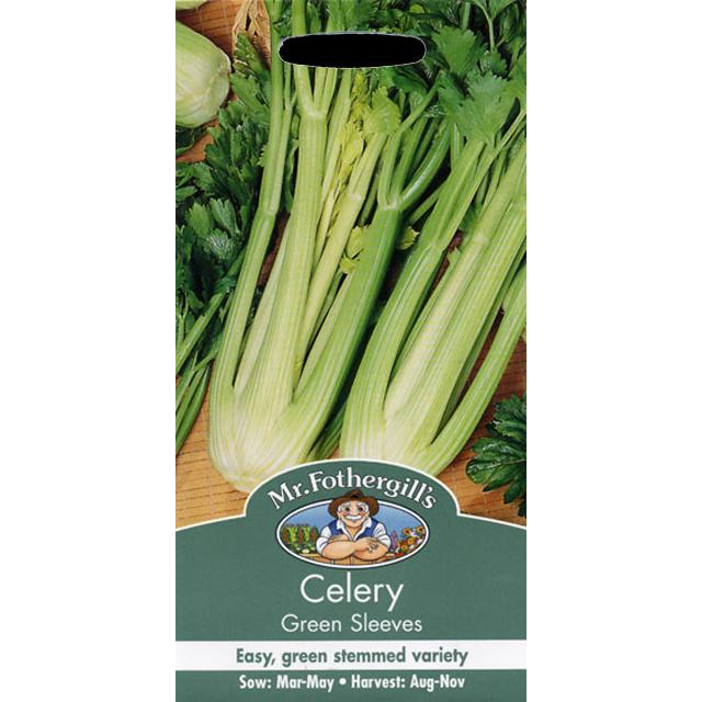 【種子】Mr.Fothergill's Seeds Celery Green sleeves セロリー グリーン・スリーブス ミスター・フォザ