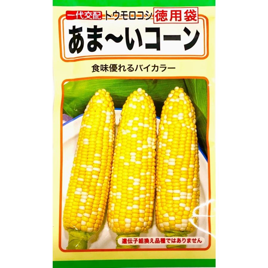 種子 トウモロコシ あまーいコーン バイカラー 徳用袋 トーホクのタネ Yasaitane 970 Gardener S Shop Ivy 通販 Yahoo ショッピング