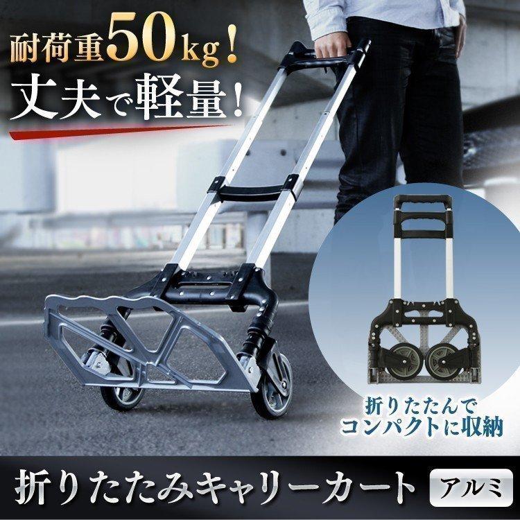 台車 キャリーカート 運搬 カート 倉庫整理 コンパクト 移動 荷物運び