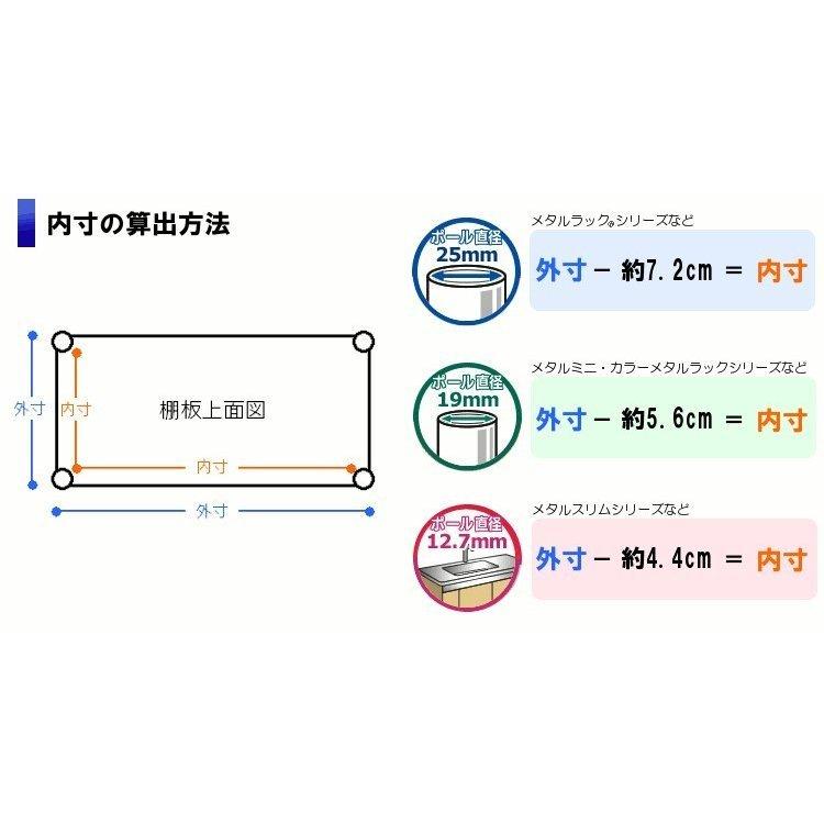 スチールラック 幅75 収納 業務用 ラック 棚 メタルラック 2個セット 収納棚 収納ラック キャスター付き オープンラック アイリスオーヤマ CMW-75183｜gardenliving-y｜16