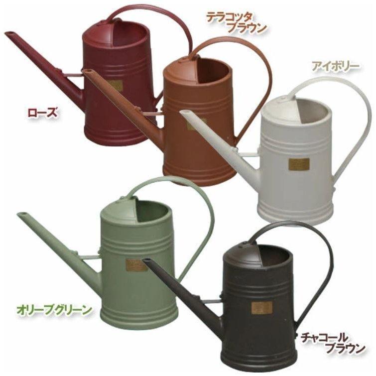 じょうろ おしゃれ 北欧 ミニ 小さい ガーデニング プラスチック 白 ジョウロ アイリスオーヤマ 水やり 散水用品 水差し 1.5L BTW-15（Yahoo!・DENDEN Yahoo!店）