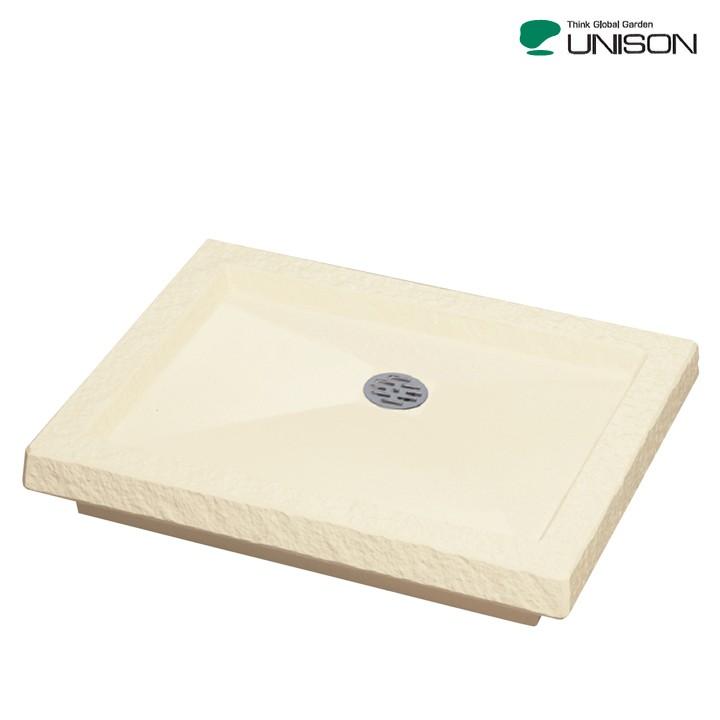 ウォーターポット「ファミエンテパン プレート」水受け ガーデンパン WATER POT - UNISON ユニソン -（メーカー直送・代金引換不可）