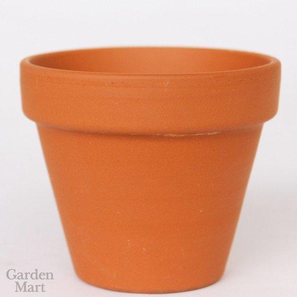 植木鉢 テラコッタ スタンダードポット 直径8.1cm(内径7.3cm)サイズ