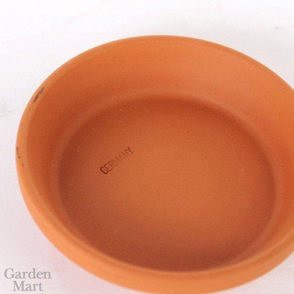 植木鉢 テラコッタ 受け皿 内径7.1cm サイズ テラコッタ色（J07