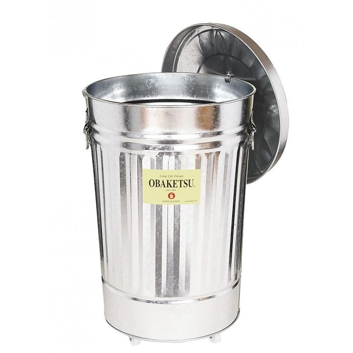 OBAKETSU オバケツ キャスター付き 42L シルバー : ガーデンマート