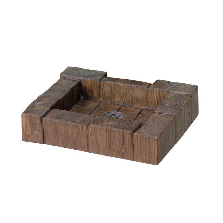 開店祝い メーカー直送 お庭の水道をお洒落に ガーデンパン全3色 水受け ランバーパン 枕木タイプ立水栓にお薦め ニッコーエクステリア 数量限定 Www Cepici Gouv Ci