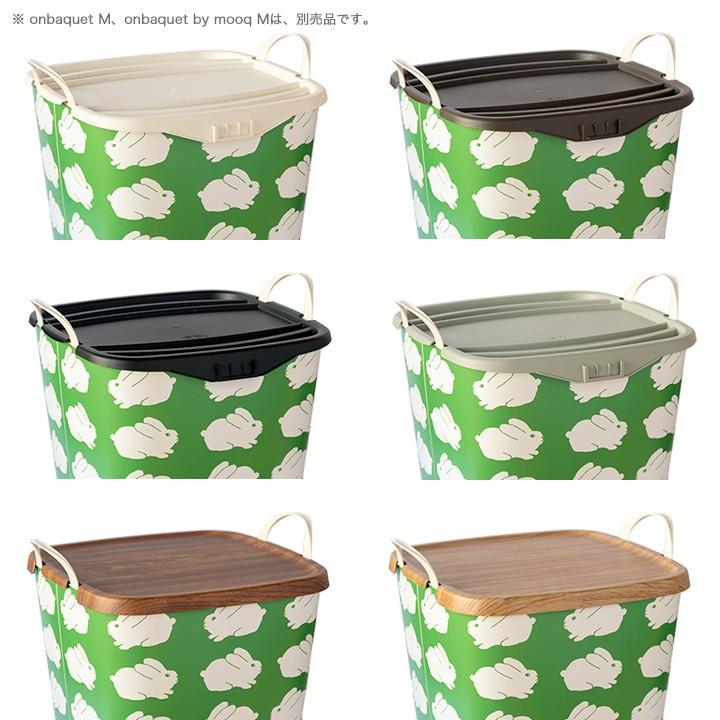 四角いやわらか収納バケツ stacksto, baquet MOGU TAKAHASHI Green