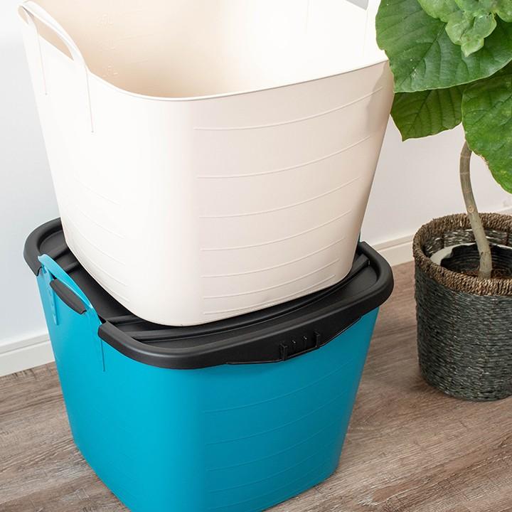 baquet Lサイズ専用フタ】onbaquet L ブラック ※在庫限り stacksto
