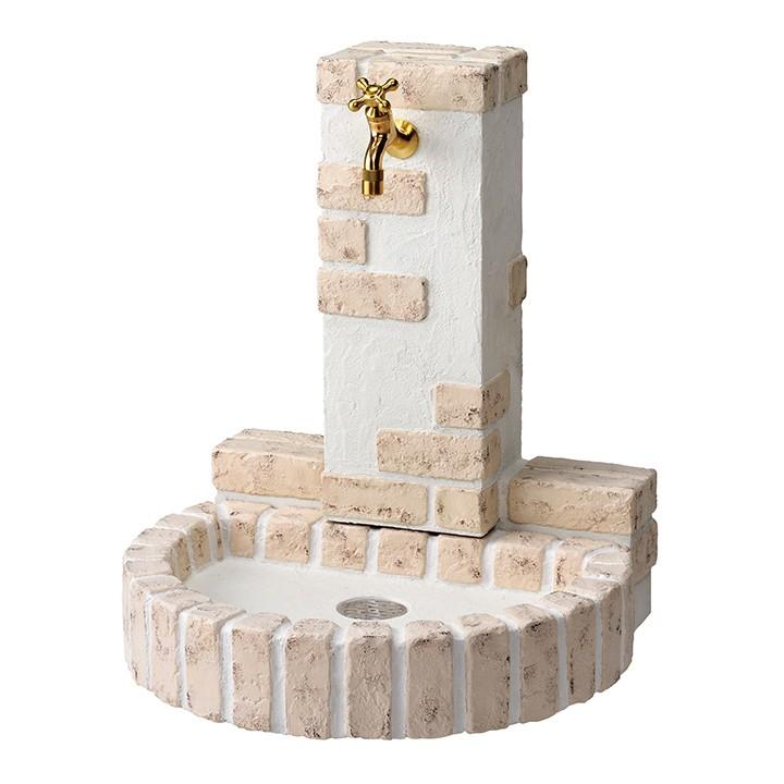 立水栓ユニット レトロブリックタイプ マロンベージュ「OPB-RS-32-PA