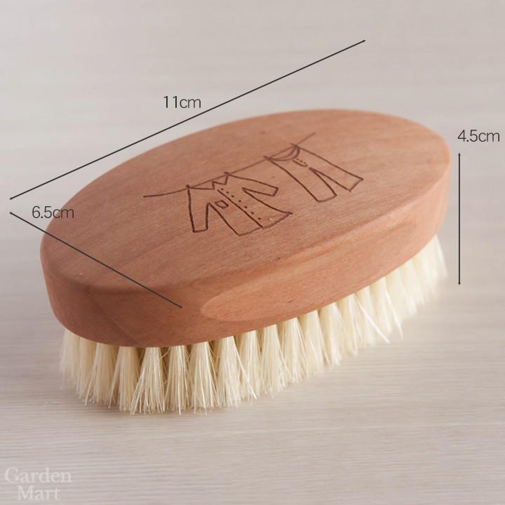 Brush 白豚毛セット【りょん商品】 レデッカー ランドリーブラシ 白豚毛 ペアウッド REDECKER : ガーデン