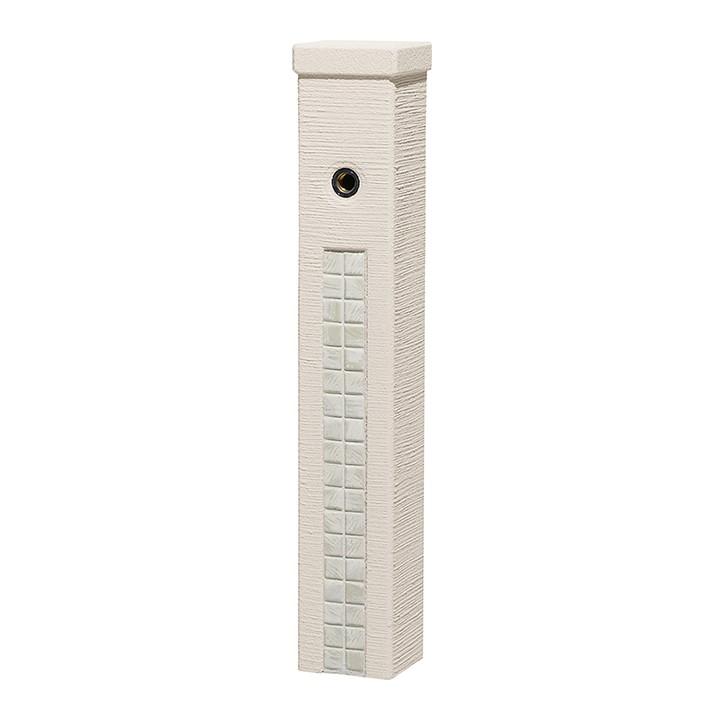 ウォータースタンドファミエンテスタンド １口タイプ ミルキーホワイト -UNISON ユニソン-（メーカー直送・代金引換不可）