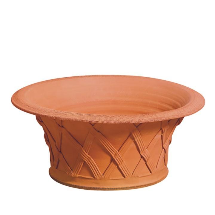 ウィッチフォード 植木鉢 シャローバスケット 直径36cmサイズ Whichford Pottery (2026年1月再入荷)