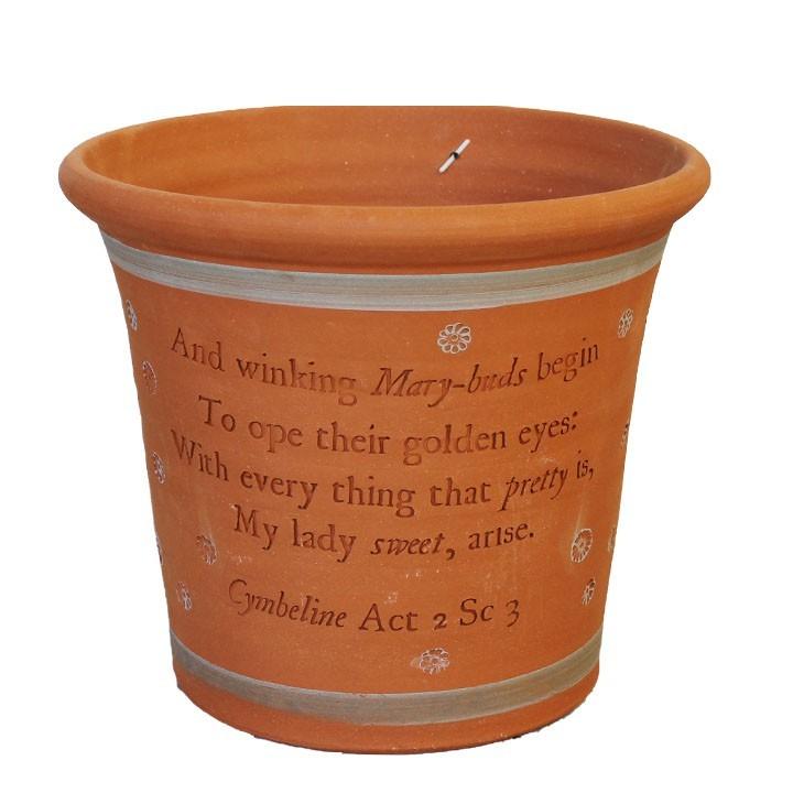 ウィッチフォード 植木鉢 シェイクスピアシリーズ シンベリン 直径31cmサイズ Whichford Pottery