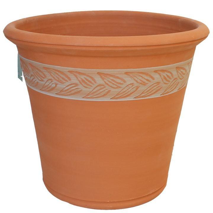 ウィッチフォード 植木鉢 オリーブ リーフ ポット 直径48cmサイズ Whichford Pottery_3