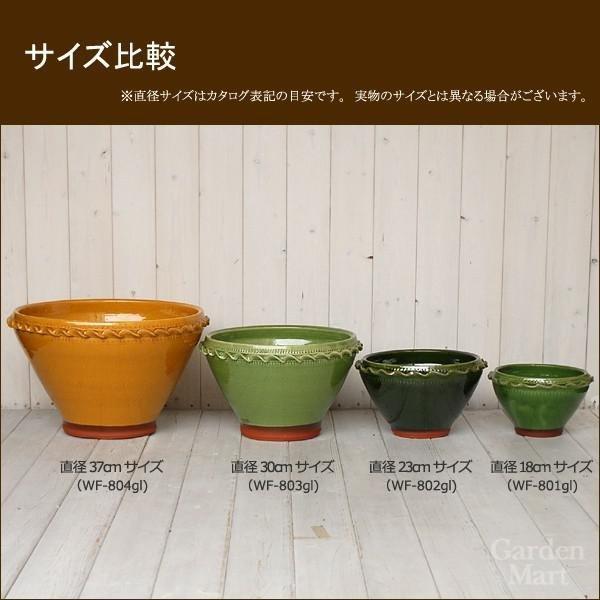 ウィッチフォード 植木鉢 グレイズド ローズボウル 直径37cmサイズ