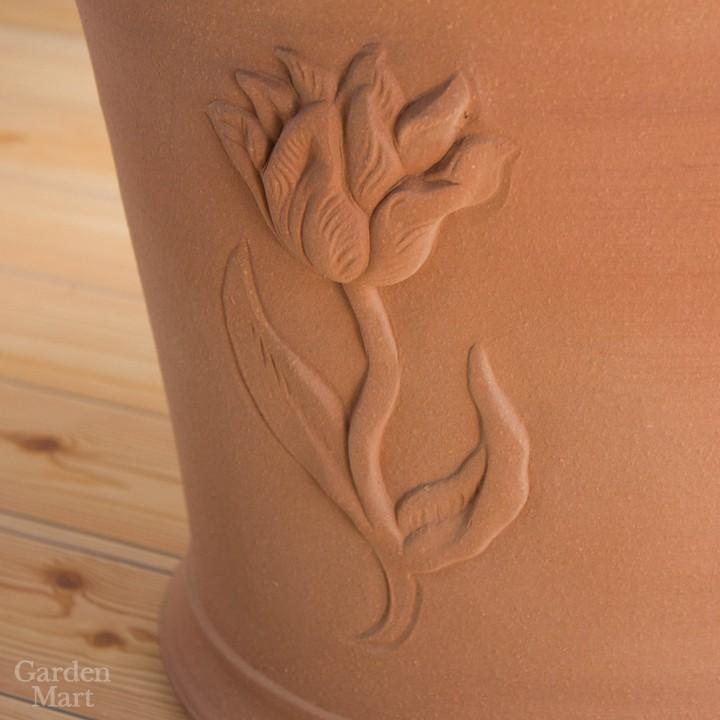 ウィッチフォード 植木鉢 ミスト チューリップポット 直径35cmサイズ Whichford Potteryの画像