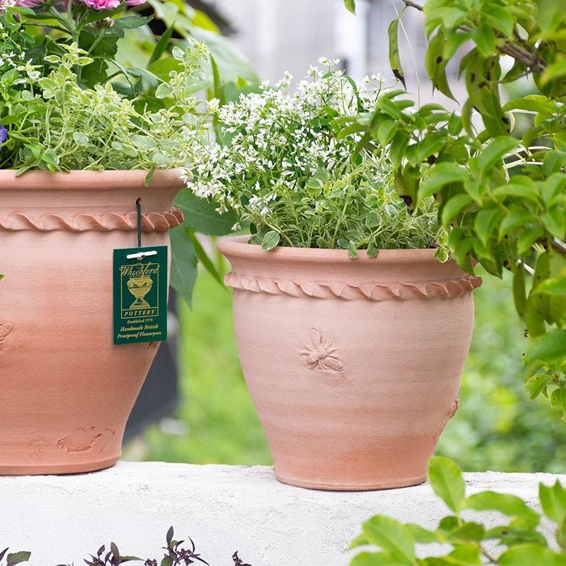 ウィッチフォード 植木鉢 Bee(蜂・ハチ)シリーズ ラウンドフラワー