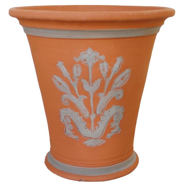 ウィッチフォード 植木鉢 ジキル・フラワーポット 直径48cmサイズ Whichford Pottery（佐川急便での発送） (ポインセチアプレゼント対象)