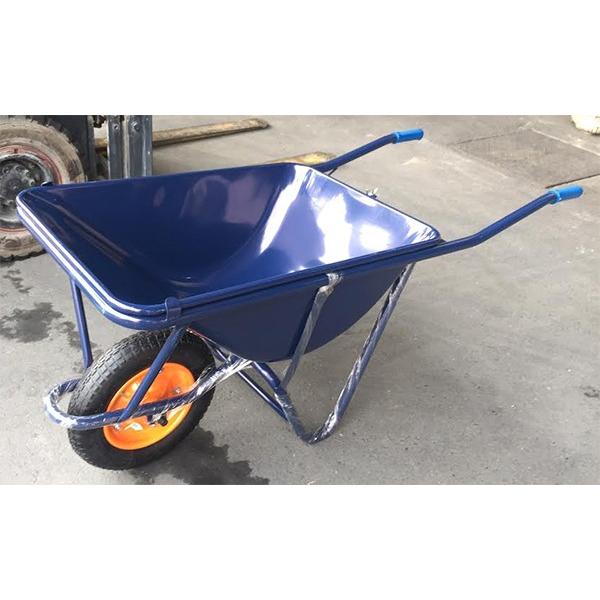 一輪車 ◇法人様限定お届け◇ 一輪車 3才紺 深型 WB3502 ネコ 55893