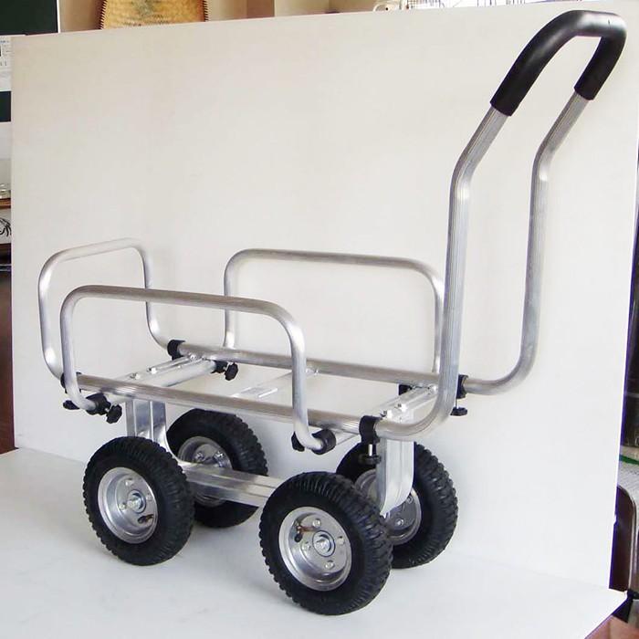 コンテナ2個用アルミハウスカー TC-1408AL 55858 / 台車 カート