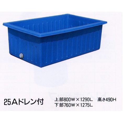 角型ポリ桶 K-400 56937 / 農業 ポリタンク : ガーデンメイトYahoo!店