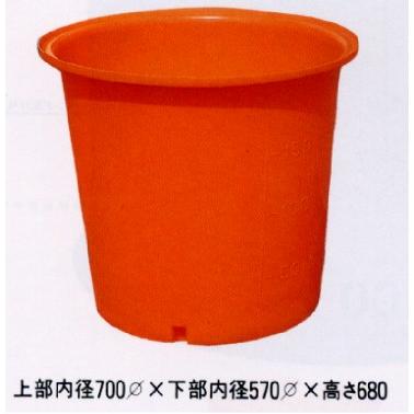 丸型ポリ桶 M-200 56940 / 農業 ポリタンク : ガーデンメイトYahoo!店