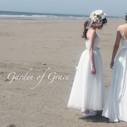 ウエディングドレス 二次会 花嫁ドレス オードリーアンクル丈ドレス D3 Garden Of Grace 通販 Yahoo ショッピング