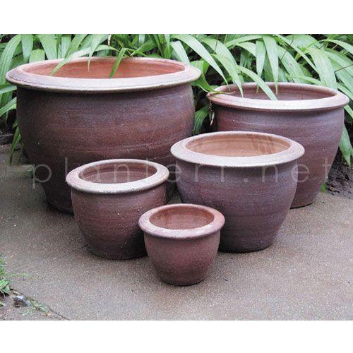 大鉢 セット5 (穴あり) 50cm (KL-R-05) | 