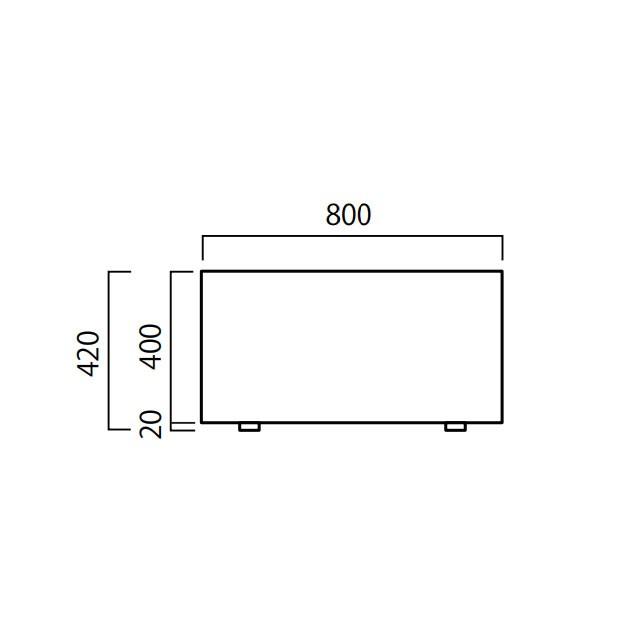 FRPスタンダード・K型プランター 80cm (NR-NHC-840)｜gardens｜03